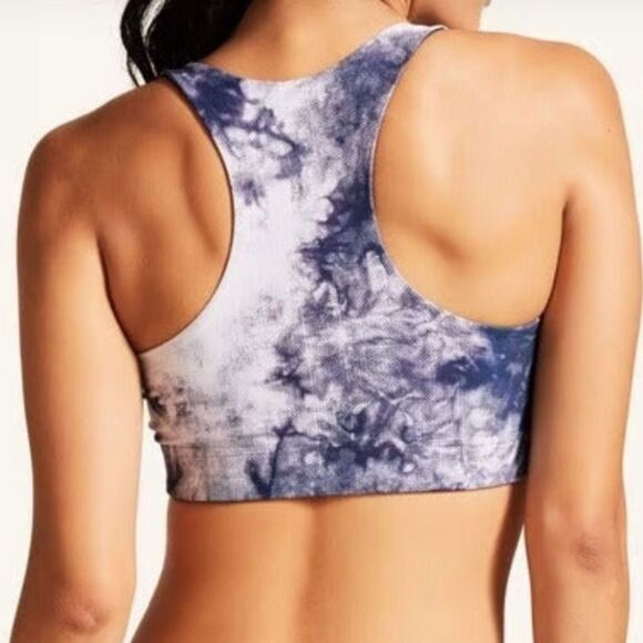PELOTON TEREZ Tie Dye Sports Bra Women’s Size Large - Picture 2 of 6